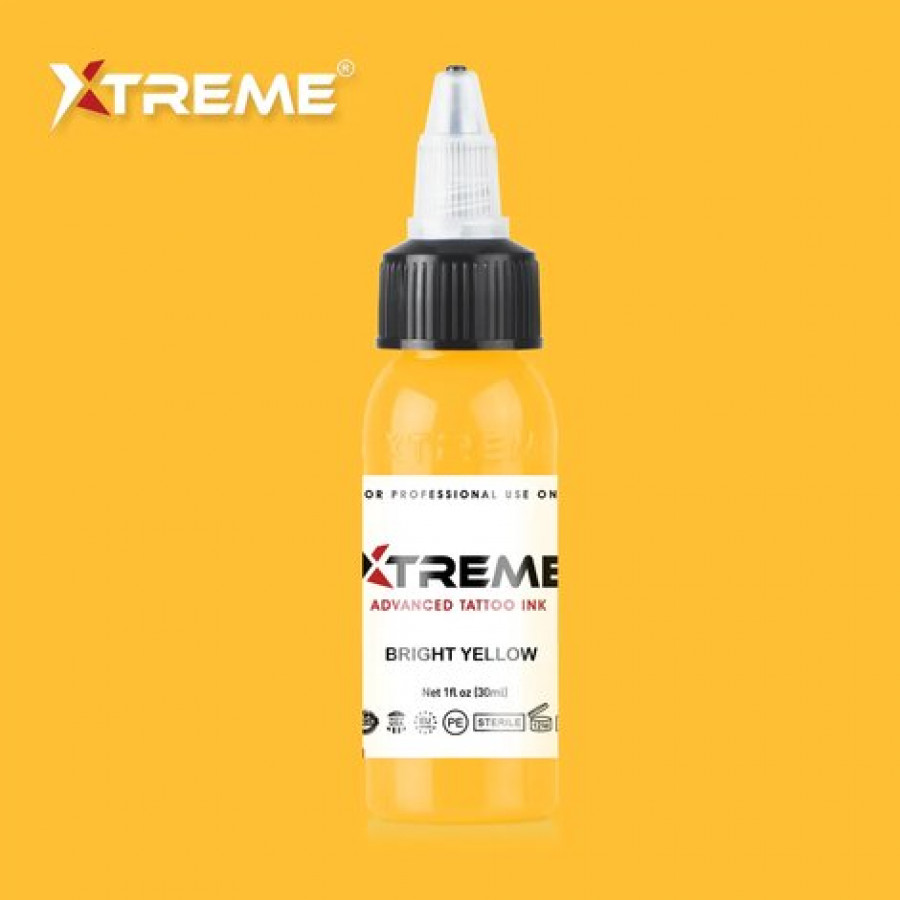 Тату краска Xtreme Ink Bright Yellow