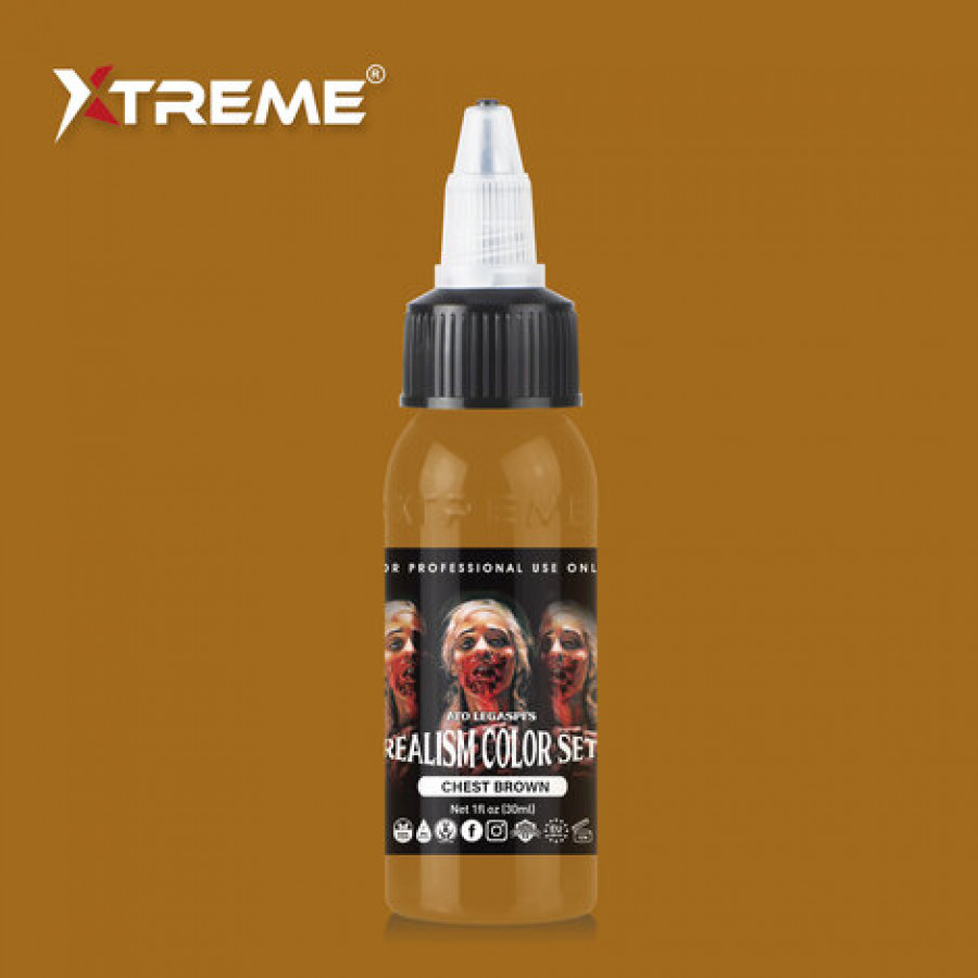Тату краска Xtreme Ink Chest Brown - Ato Legaspi