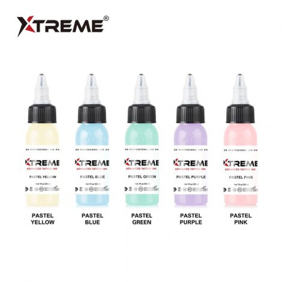 Тату краска Xtreme Ink Pastel Color Set