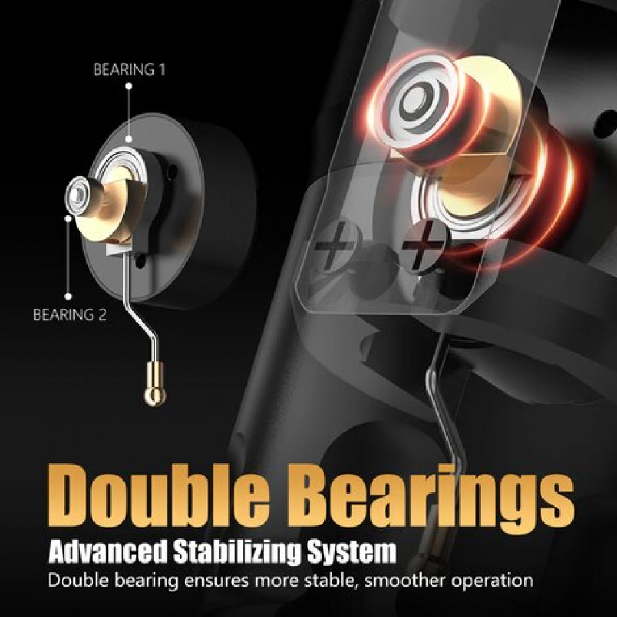 Беспроводная тату машинка Ambition Shura-X Wireless 3.5мм + 4.0мм - Silver