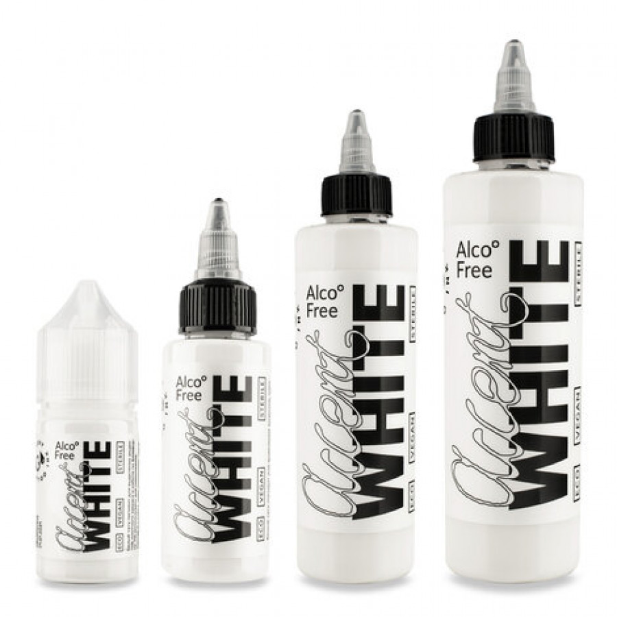 Тату краска Gallery ink Accent White (белый для акцента цвет)