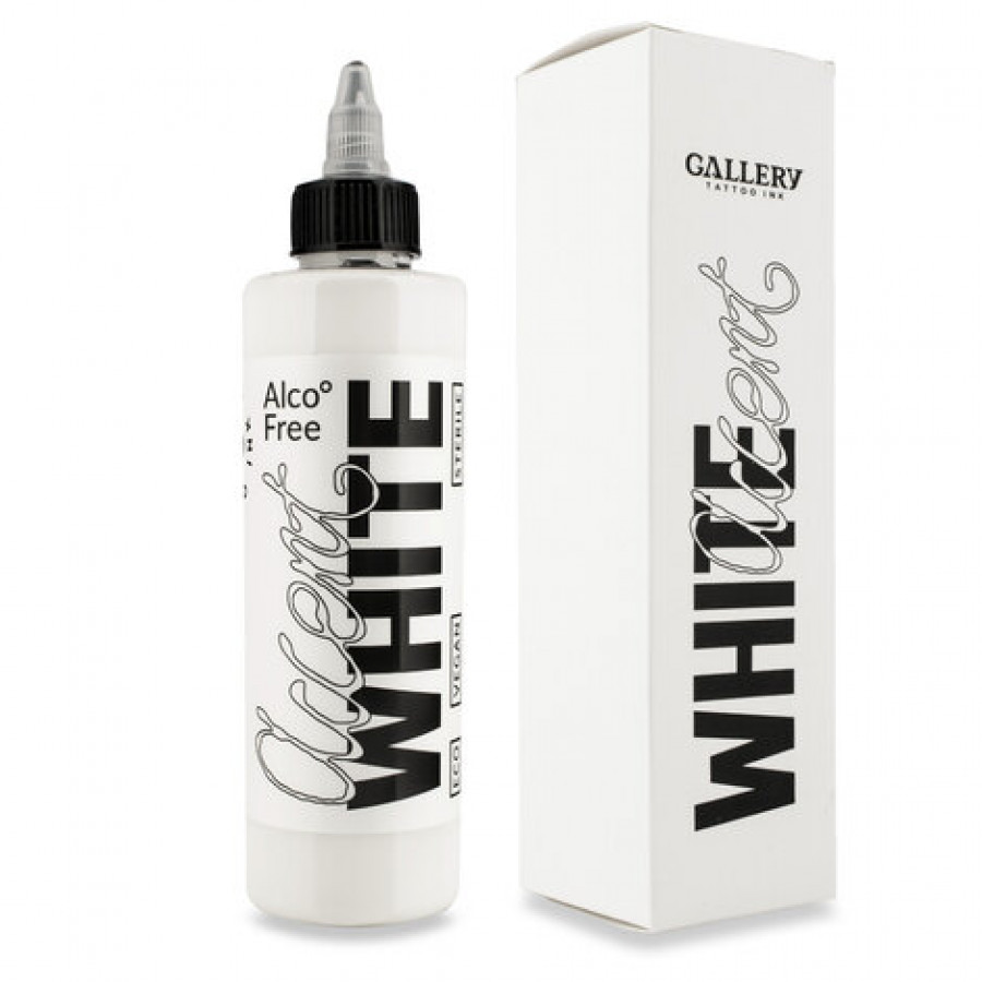 Тату краска Gallery ink Accent White (белый для акцента цвет)