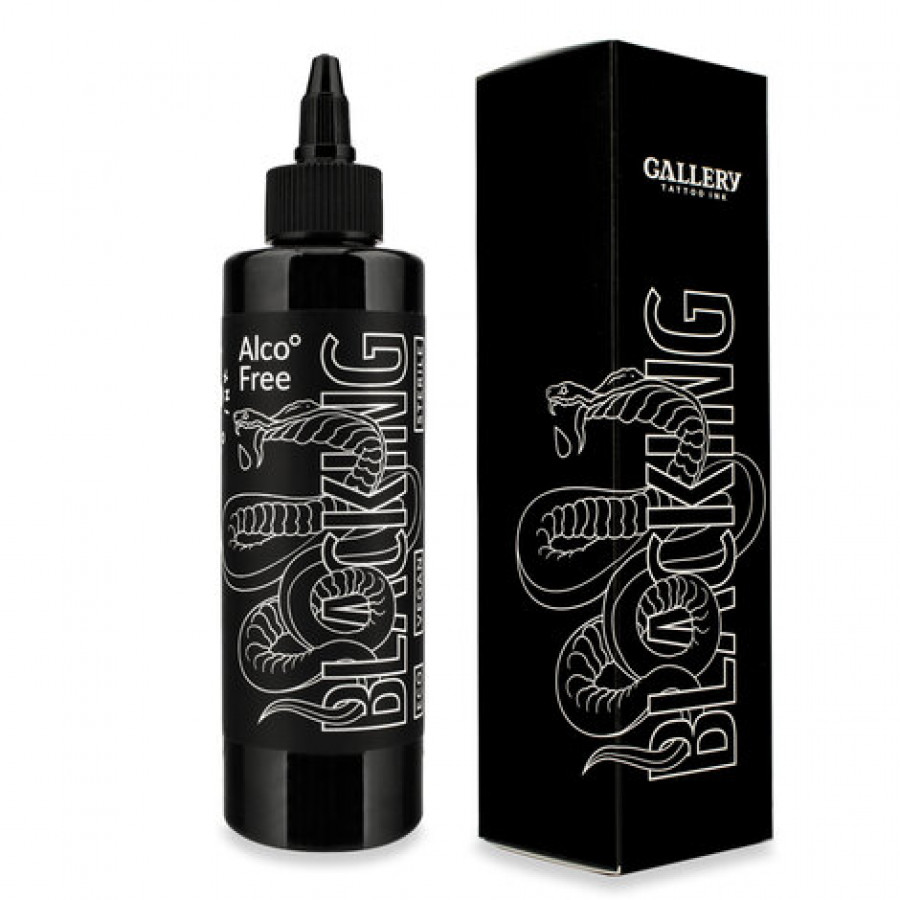 Тату краска Gallery ink Blacking (черный цвет)