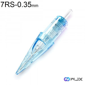 Тату картридж WJX Round Shader 7 - 0,35 мм  Long Taper
