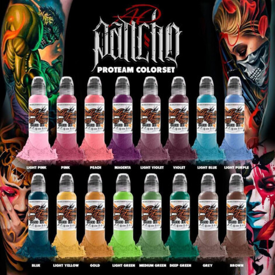 Краска World Famous Tattoo Ink Pancho - Pink