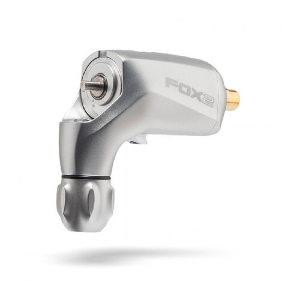 Роторная тату машинка Fox Big V2 Rotary Tattoo Machine Silver